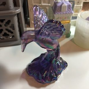 Beautiful iridescent glass hummingbird ✨